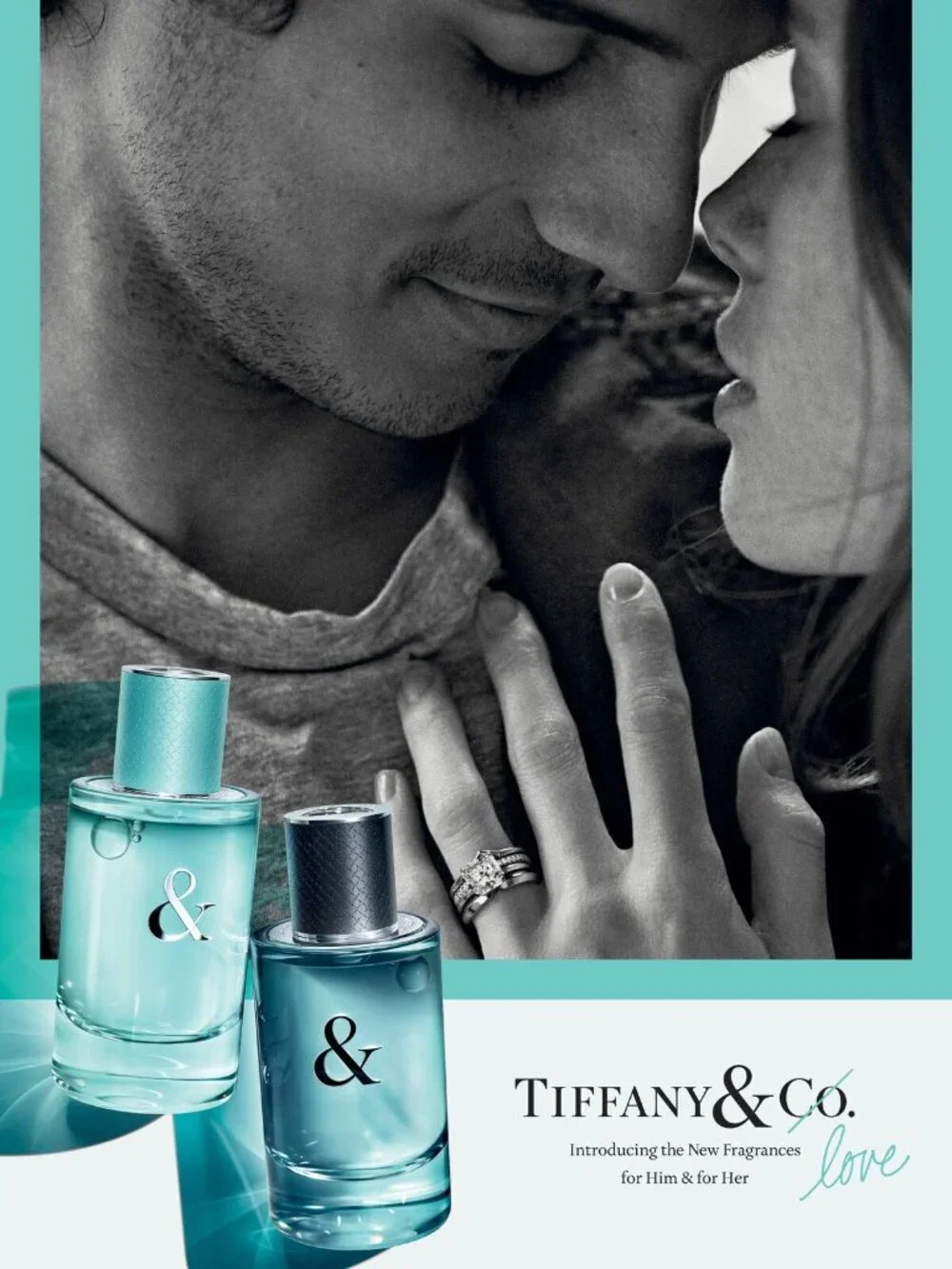 Tiffany & Co Love for Him EDT Set,Mini Spray 5ml & Shower Gel 14ml-2pc-BOXED-NEW